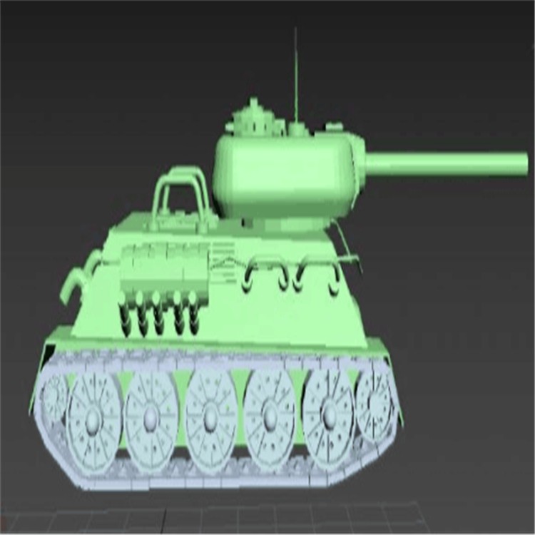 榆中充气军用坦克模型